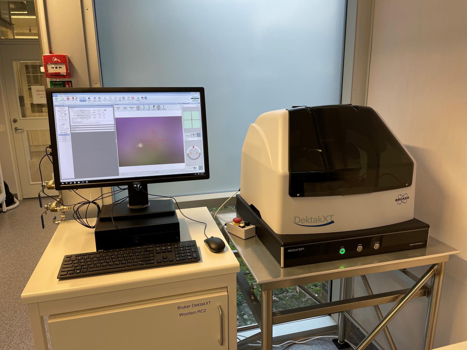 Bruker Dektak XT Stylus Profilometer